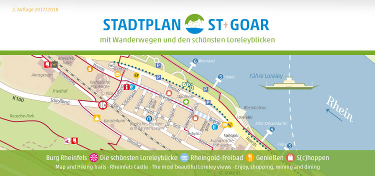 Stadtplan St. Goar