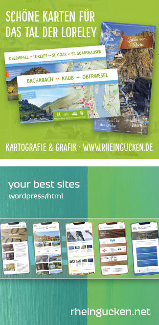 rheingucken Kartografie, Web-Design, St. Goar